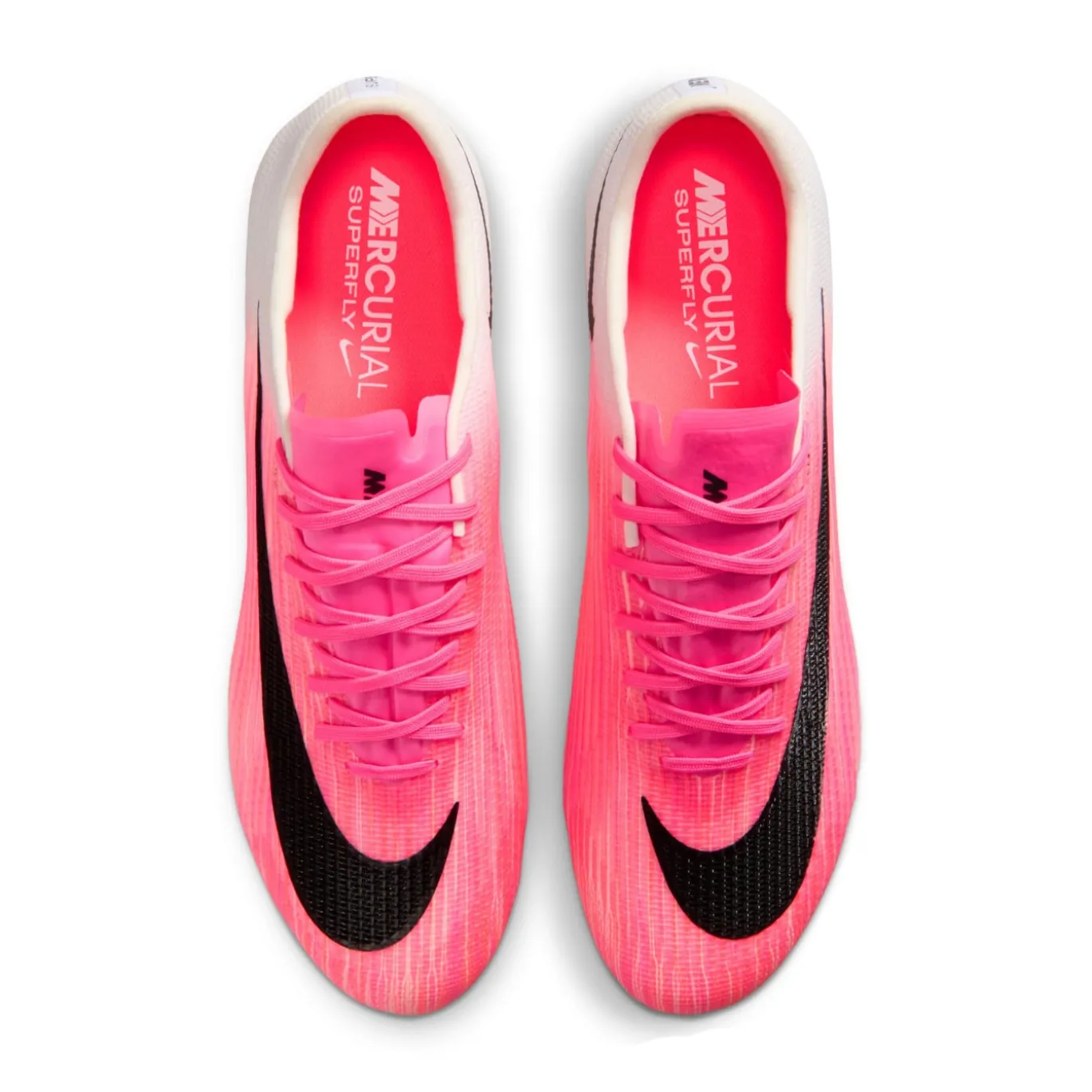 Nike Zoom Mercurial Superfly 11 Pro Gras Voetbalschoenen (FG) Felroze Wit Zwart