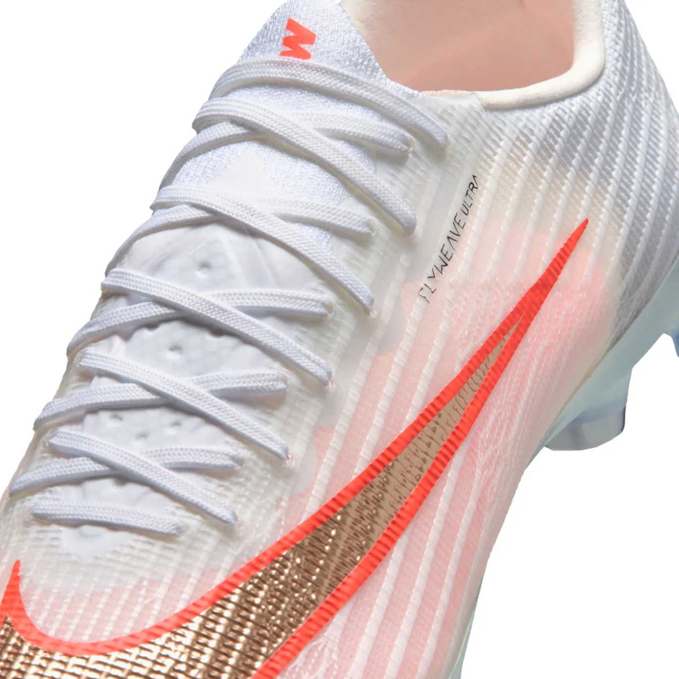 Nike Zoom Mercurial Superfly 11 Elite Gras Voetbalschoenen (FG) Wit Felrood Goud