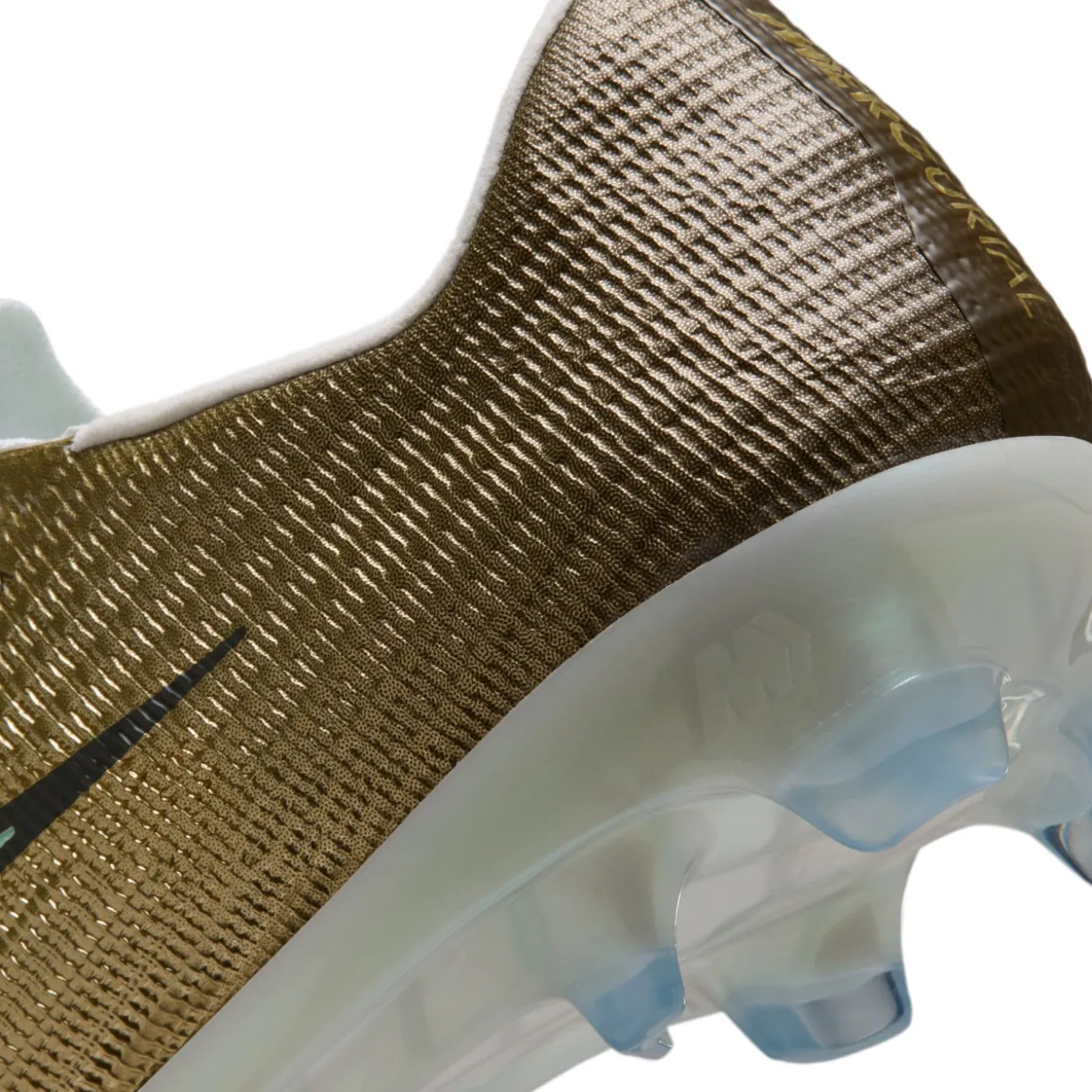 Nike Zoom Mercurial Superfly 11 Mbappé Elite Gras Voetbalschoenen (FG) Goud Groen Wit