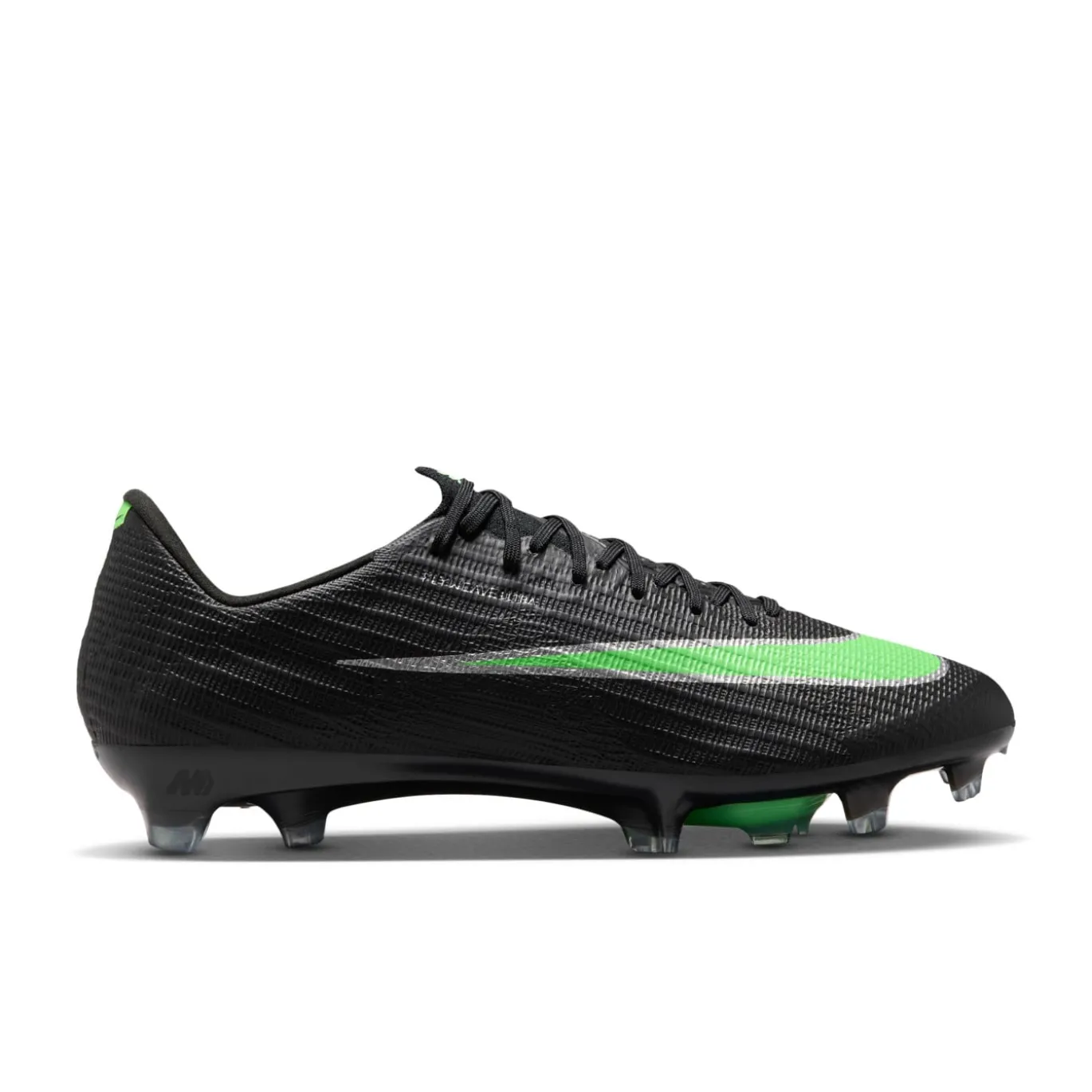 Nike Zoom Mercurial Superfly 11 Elite Gras Voetbalschoenen (FG) Zwart Felgroen Zilvergrijs