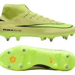Nike Zoom Mercurial Superfly 10 Academy IJzeren-Nop Voetbalschoenen (SG) Anti-Clog Geel Neongeel Oranje