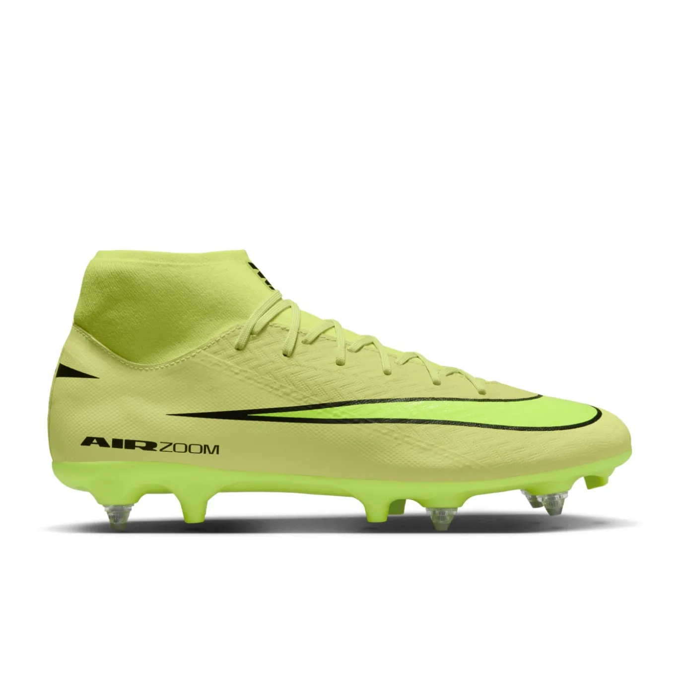 Nike Zoom Mercurial Superfly 10 Academy IJzeren-Nop Voetbalschoenen (SG) Anti-Clog Geel Neongeel Oranje