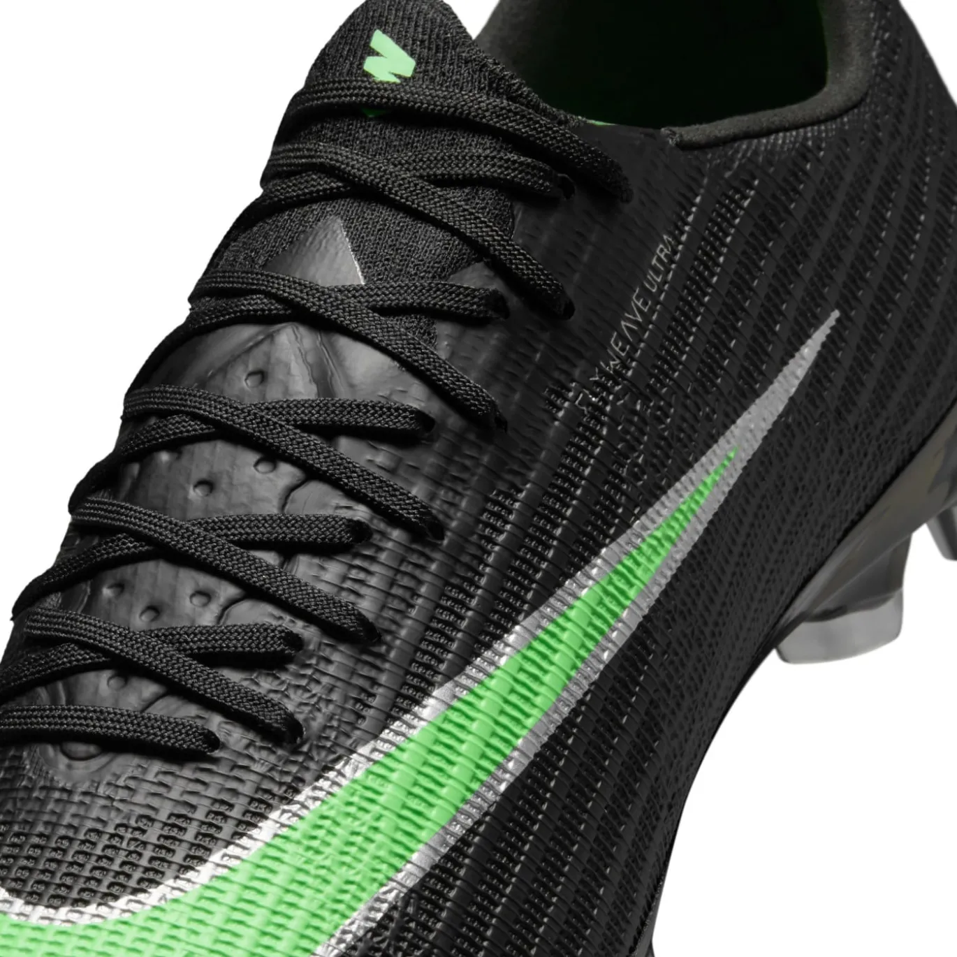 Nike Zoom Mercurial Superfly 11 Elite IJzeren-Nop Voetbalschoenen (SG) Zwart Felgroen Zilvergrijs