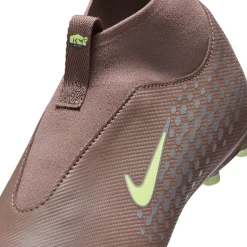 Nike Zoom Mercurial Superfly 10 Mbappé Academy Gras / Kunstgras Voetbalschoenen (MG) Kids Bruin Neongeel Zilver