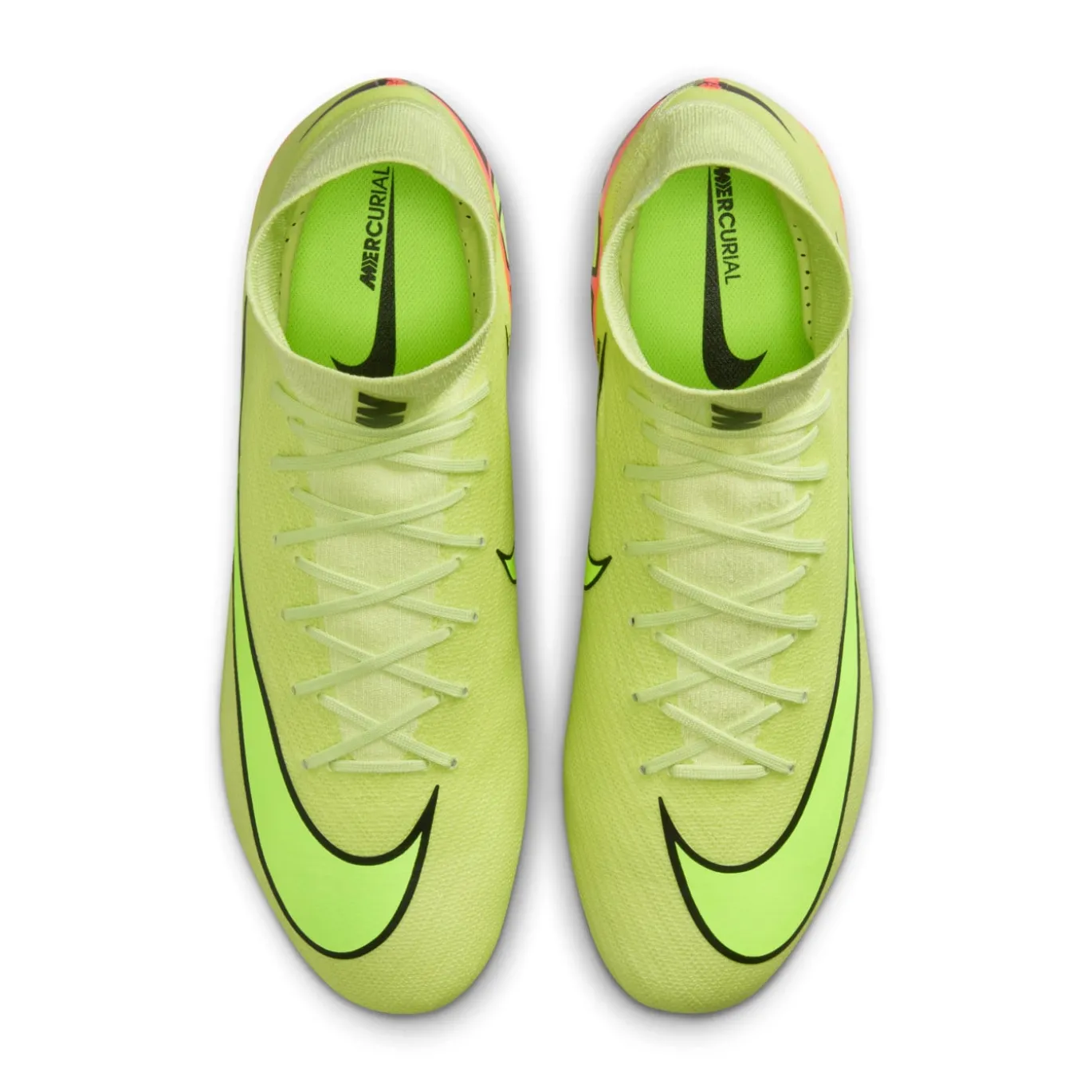 Nike Zoom Mercurial Superfly 10 Pro Gras Voetbalschoenen (FG) Geel Neongeel Oranje