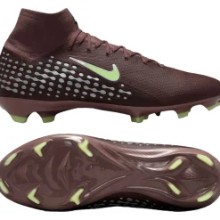 Nike Zoom Mercurial Superfly 10 MbappƩ Pro Gras Voetbalschoenen (FG) Bruin Neongeel Zilver