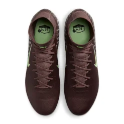 Nike Zoom Mercurial Superfly 10 Mbappé Pro Gras Voetbalschoenen (FG) Bruin Neongeel Zilver
