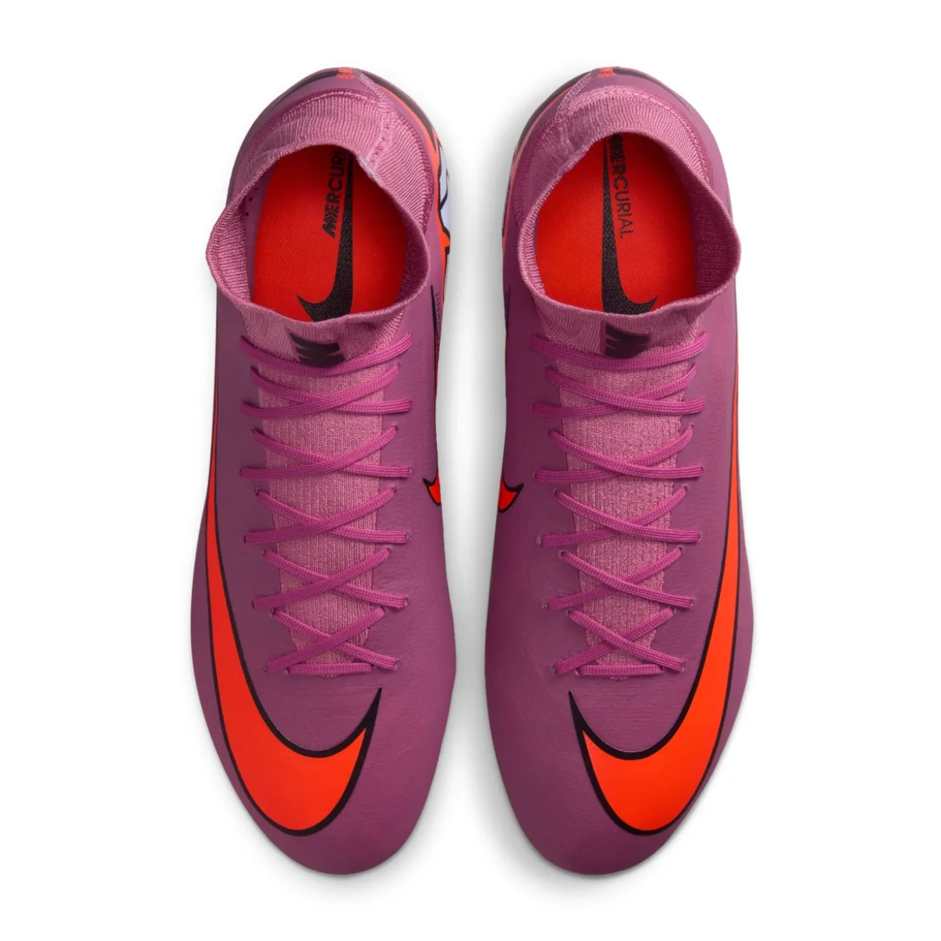 Nike Zoom Mercurial Superfly 10 Pro Gras Voetbalschoenen (FG) Roze Felrood Lichtblauw