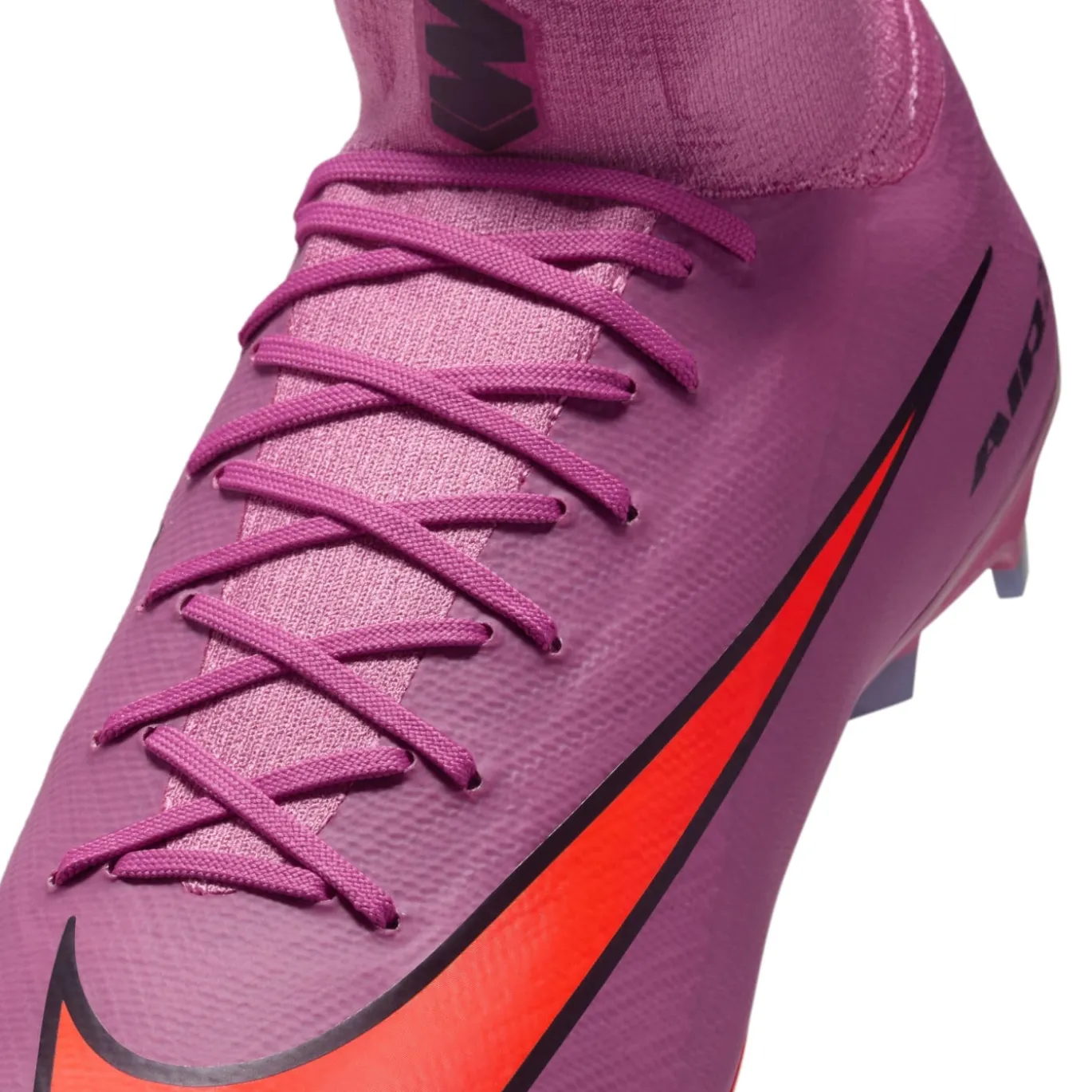 Nike Zoom Mercurial Superfly 10 Pro Gras Voetbalschoenen (FG) Roze Felrood Lichtblauw