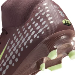 Nike Zoom Mercurial Superfly 10 Mbappé Academy Gras / Kunstgras Voetbalschoenen (MG) Bruin Neongeel Zilver