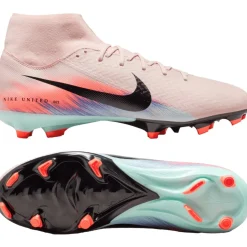 Nike Zoom Mercurial Superfly 10 Academy Gras / Kunstgras Voetbalschoenen (MG) Roze Blauw Turquoise