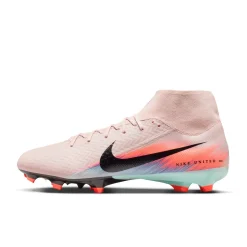 Nike Zoom Mercurial Superfly 10 Academy Gras / Kunstgras Voetbalschoenen (MG) Roze Blauw Turquoise