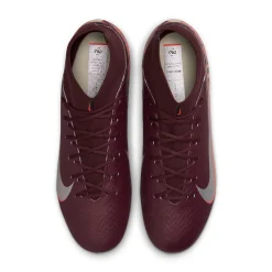 Nike Zoom Mercurial Superfly 10 Academy Gras / Kunstgras Voetbalschoenen (MG) Bordeauxrood Zilver Oranje