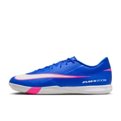 Nike Zoom Mercurial Vapor 16 Academy Zaalvoetbalschoenen (IN) Blauw Wit Felroze