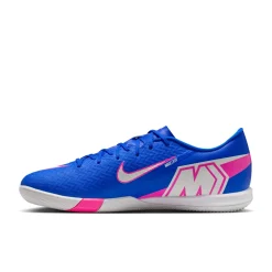 Nike Zoom Mercurial Vapor 16 Academy Zaalvoetbalschoenen (IN) Blauw Wit Felroze