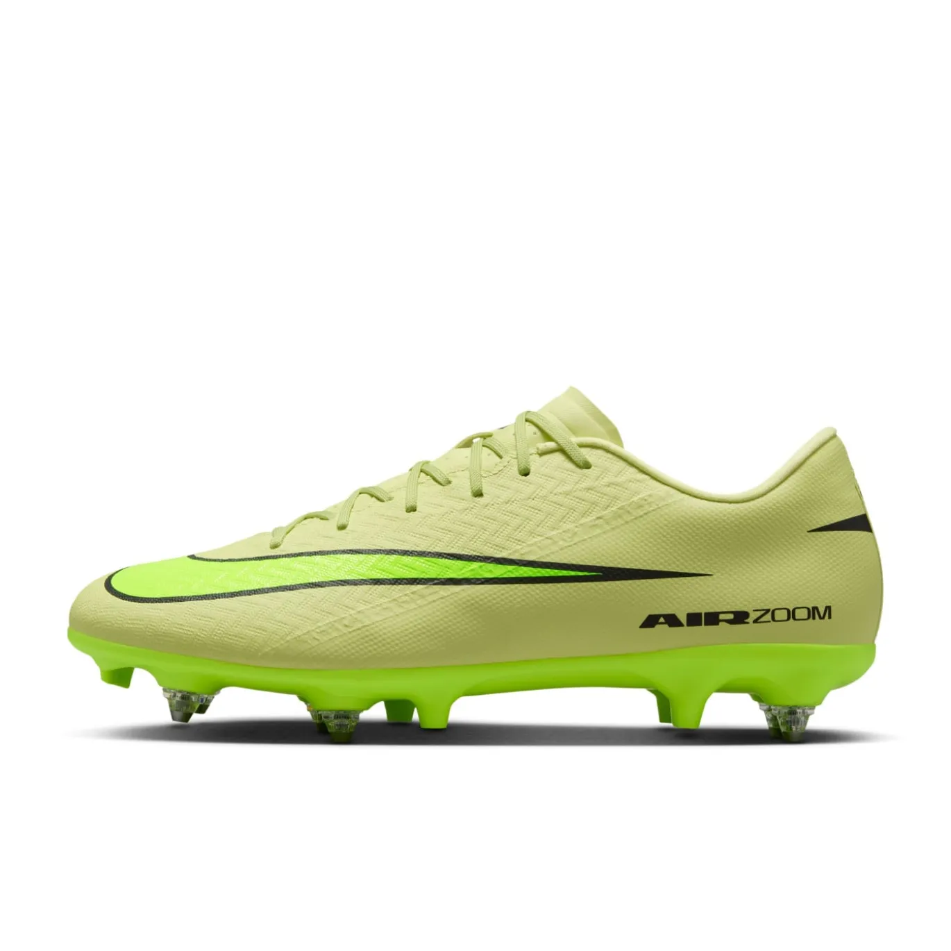 Nike Zoom Mercurial Vapor 16 Academy IJzeren-Nop Voetbalschoenen (SG) Anti-Clog Geel Neongeel Oranje