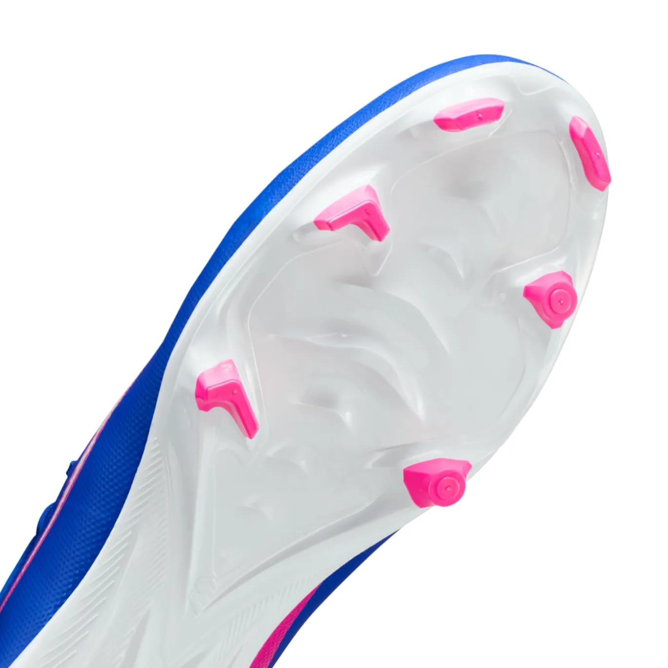 Nike Zoom Mercurial Vapor 16 Academy Gras / Kunstgras Voetbalschoenen (MG) Blauw Wit Felroze