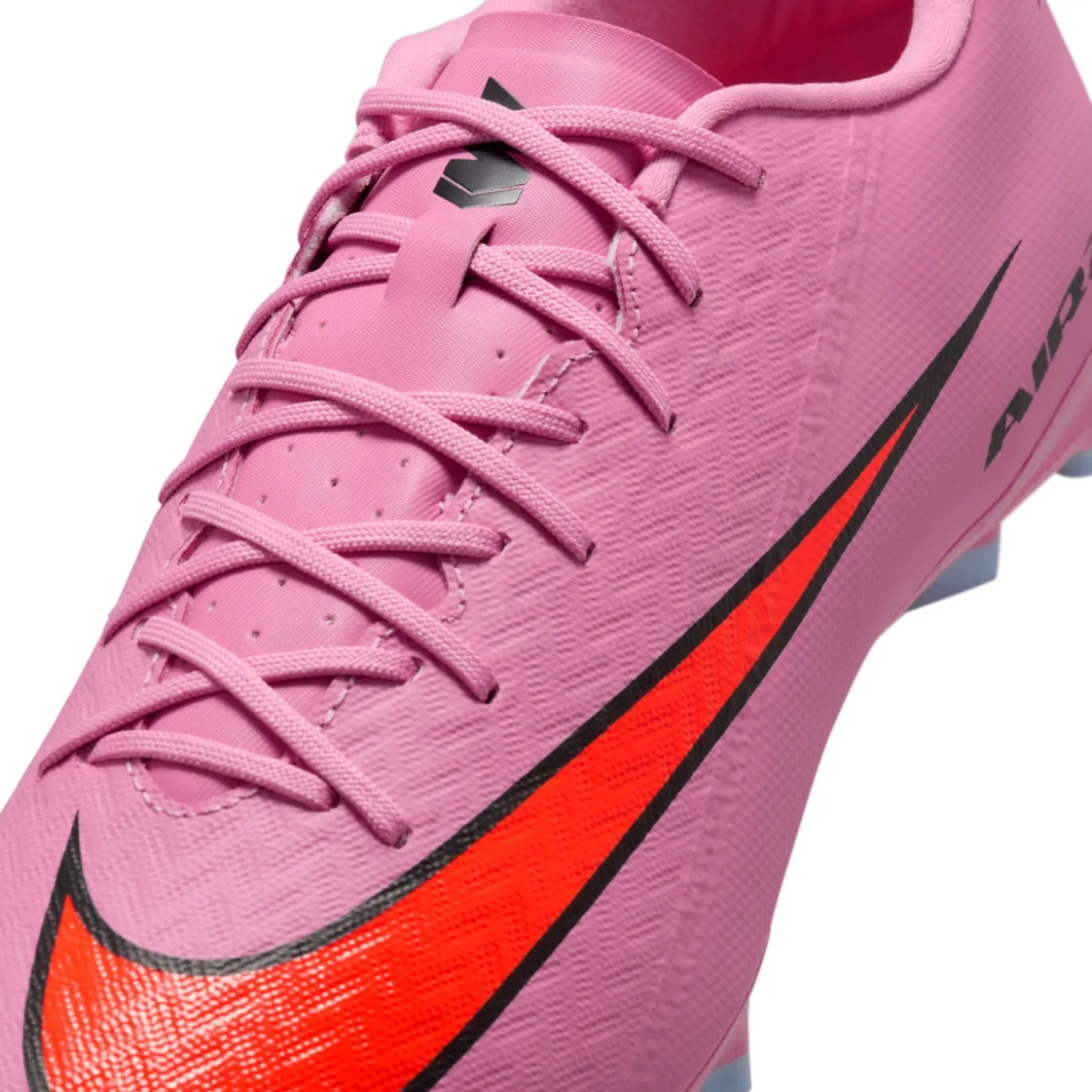 Nike Zoom Mercurial Vapor 16 Academy Gras / Kunstgras Voetbalschoenen (MG) Roze Felrood Lichtblauw