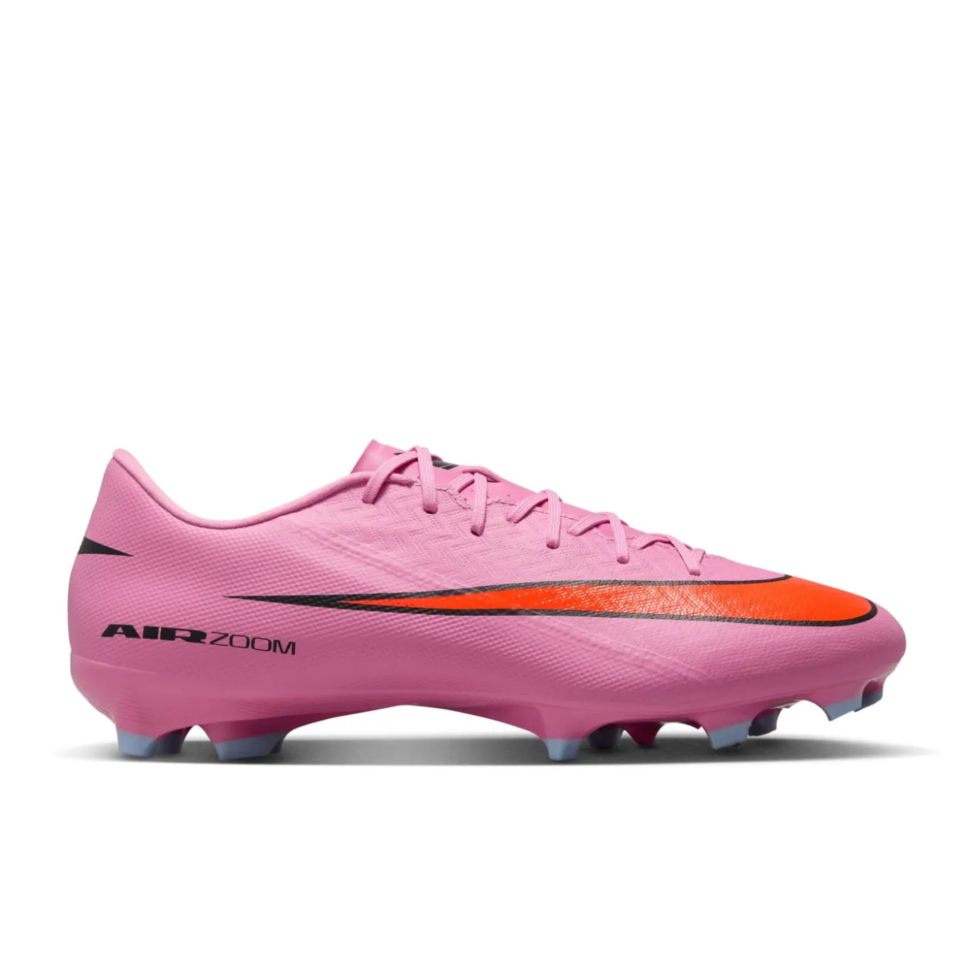 Nike Zoom Mercurial Vapor 16 Academy Gras / Kunstgras Voetbalschoenen (MG) Roze Felrood Lichtblauw