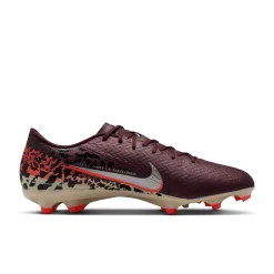 Nike Zoom Mercurial Vapor 16 Academy Gras / Kunstgras Voetbalschoenen (MG) Bordeauxrood Zilver Oranje