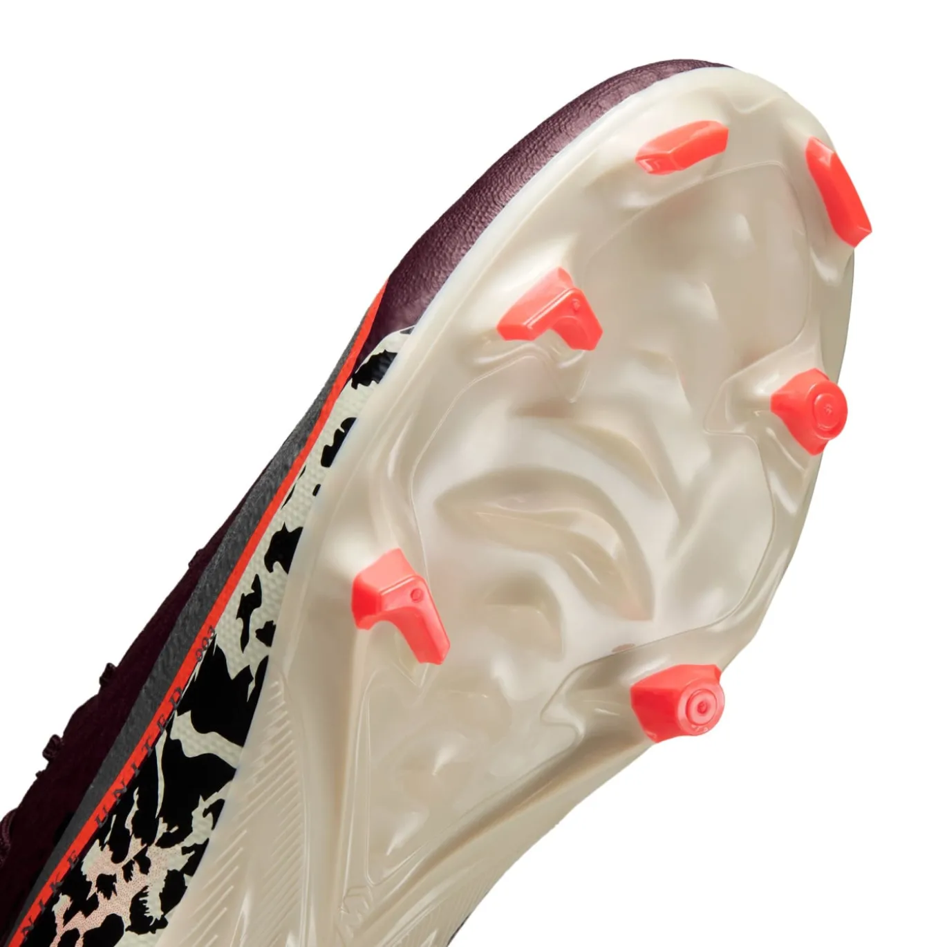 Nike Zoom Mercurial Vapor 16 Academy Gras / Kunstgras Voetbalschoenen (MG) Bordeauxrood Zilver Oranje