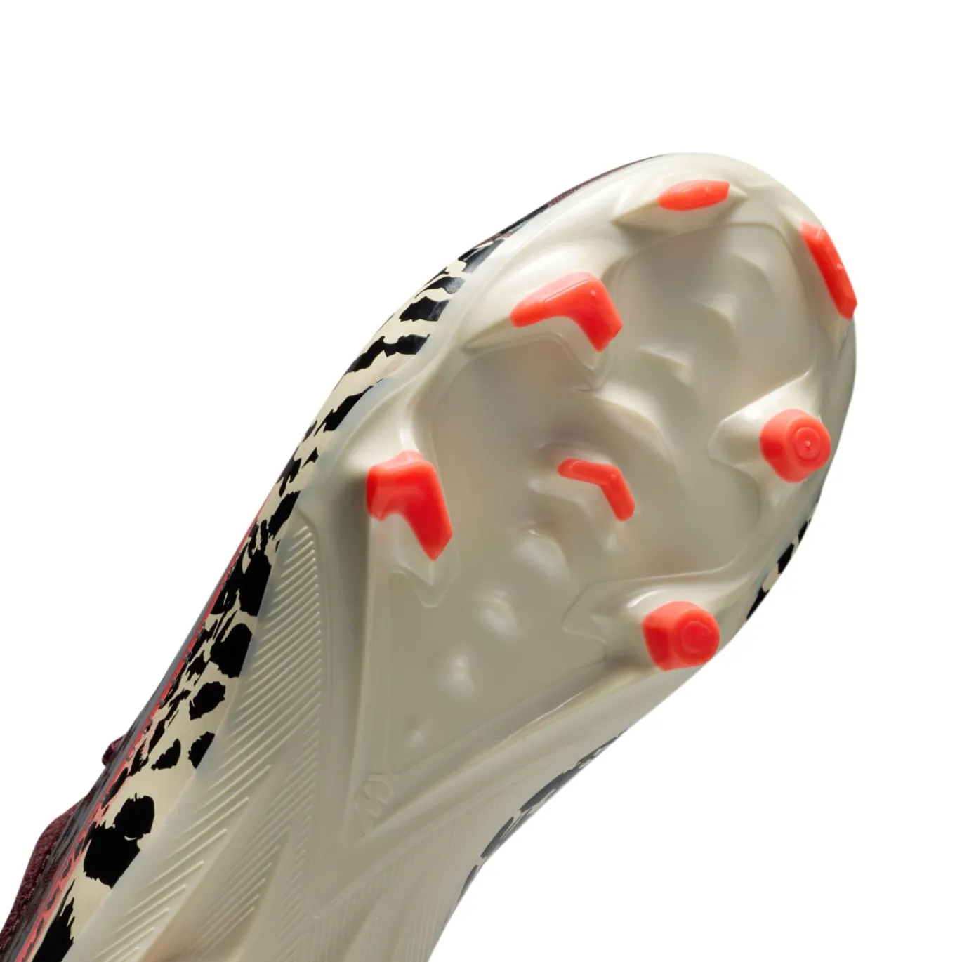 Nike Zoom Mercurial Vapor 16 Academy Gras / Kunstgras Voetbalschoenen (MG) Kids Bordeauxrood Zilver Oranje