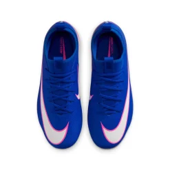 Nike Zoom Mercurial Vapor 16 Academy Gras / Kunstgras Voetbalschoenen (MG) Kids Blauw Wit Felroze