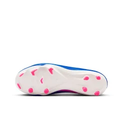 Nike Zoom Mercurial Vapor 16 Academy Gras / Kunstgras Voetbalschoenen (MG) Kids Blauw Wit Felroze