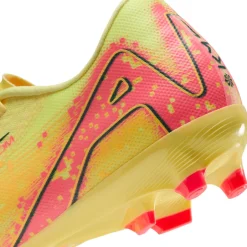 Nike Zoom Mercurial Vapor 16 Mbappé Academy Gras / Kunstgras Voetbalschoenen (MG) Geel Roze Oranje