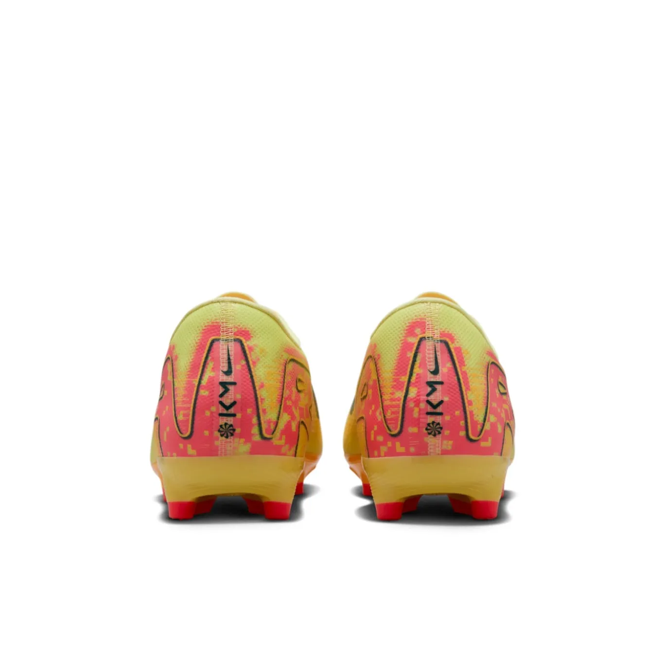 Nike Zoom Mercurial Vapor 16 Mbappé Academy Gras / Kunstgras Voetbalschoenen (MG) Geel Roze Oranje