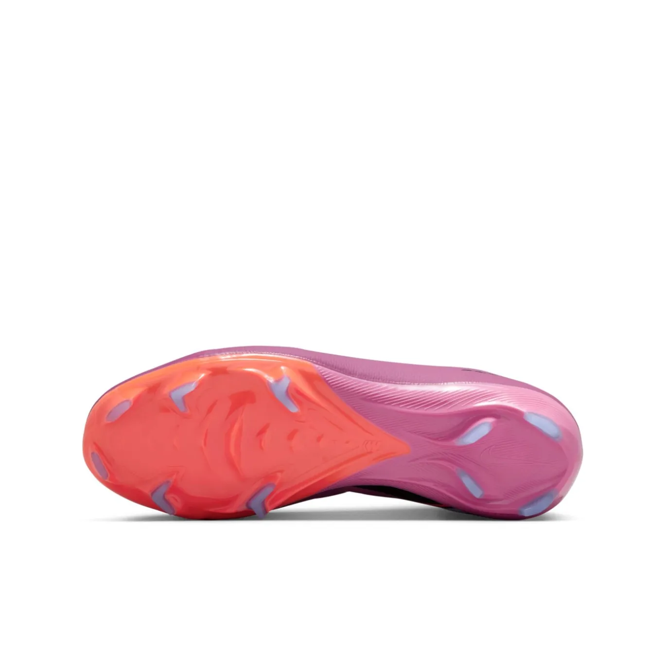 Nike Zoom Mercurial Vapor 16 Pro Gras Voetbalschoenen (FG) Kids Roze Felrood Lichtblauw