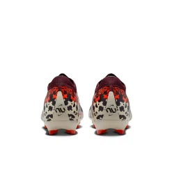 Nike Zoom Mercurial Vapor 16 Pro Gras / Kunstgras Voetbalschoenen (MG) Kids Bordeauxrood Zilver Oranje