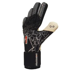 Onekeeper C-Tec Keepershandschoenen Kids Zwart Wit Rood