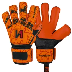 Onekeeper Vector Evolution Keepershandschoenen Kids Oranje Zwart Rood