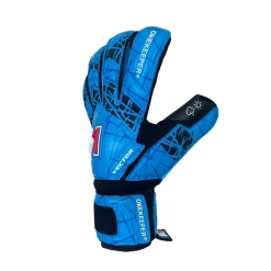 Onekeeper Vector Evolution Keepershandschoenen Kids Blauw Zwart Wit