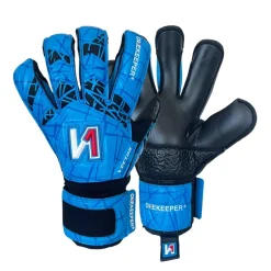 Onekeeper Vector Evolution Keepershandschoenen Kids Blauw Zwart Wit
