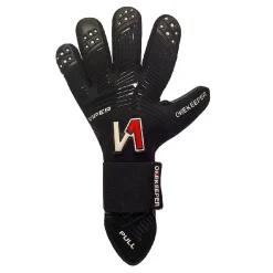 Onekeeper Viper Keepershandschoenen Zwart Wit Rood