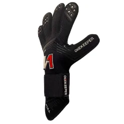 Onekeeper Viper Keepershandschoenen Zwart Wit Rood