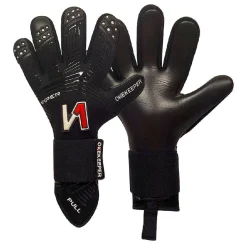 Onekeeper Viper Keepershandschoenen Zwart Wit Rood