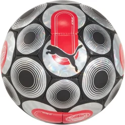 PUMA AC Milan Culture+ Voetbal Maat 5 Zwart Zilver Rood