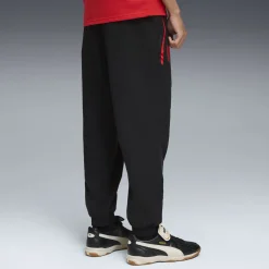 PUMA AC Milan Pumatech Trainingsbroek Woven 2025-2026 Zwart Rood