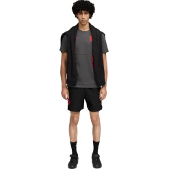 PUMA AC Milan Pumatech Zomerset 2025-2026 Donkergrijs Zwart Rood