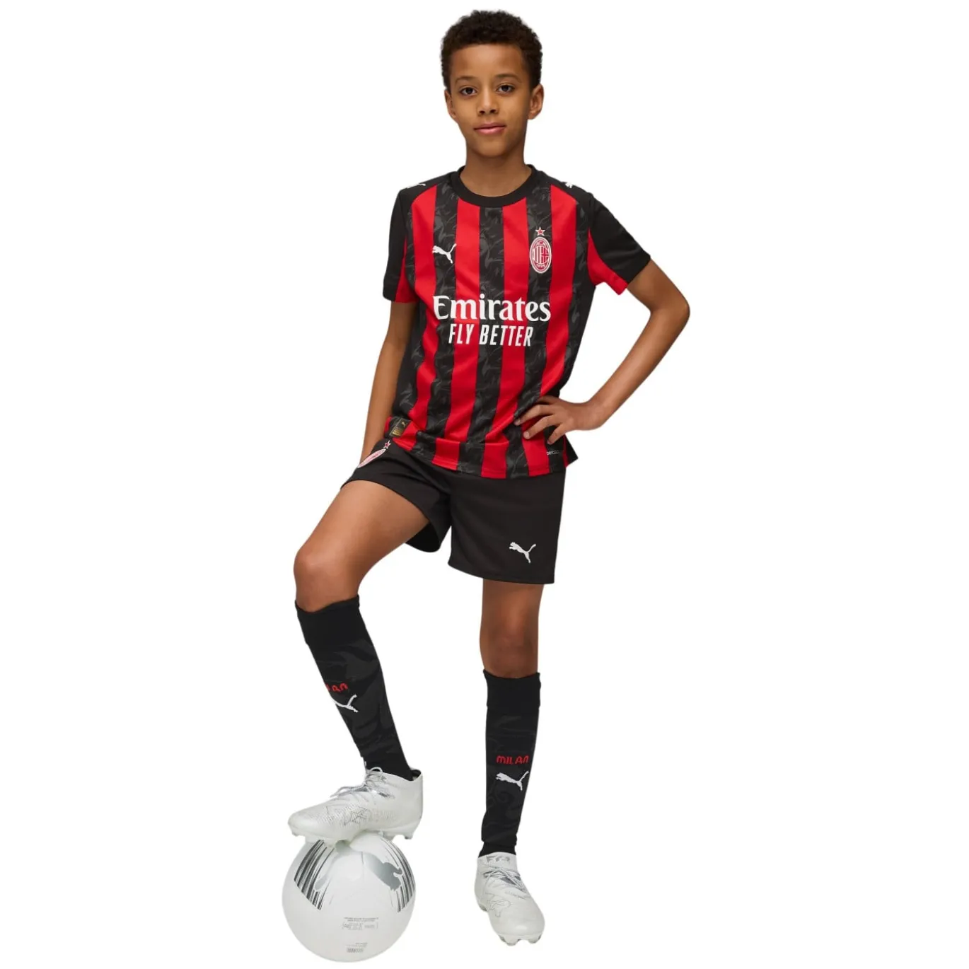 PUMA AC Milan Thuisbroekje 2025-2026 Kids