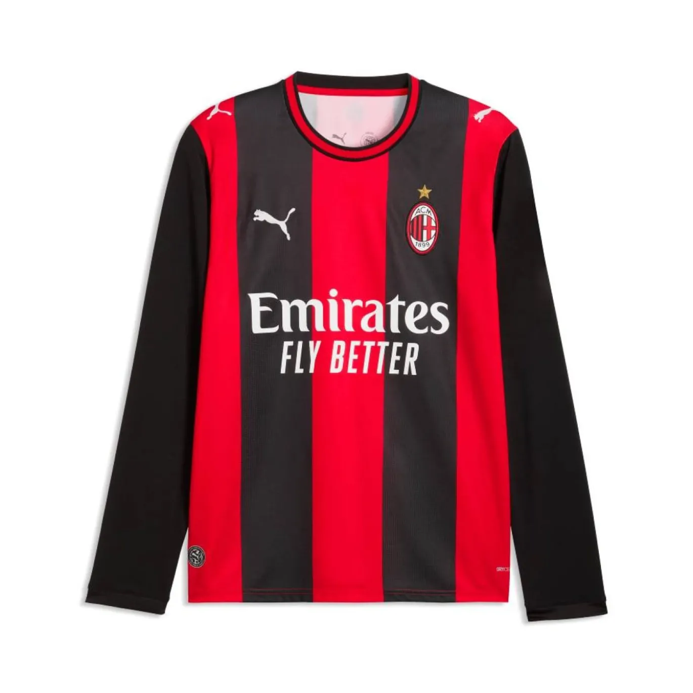 PUMA AC Milan Thuisshirt Lange Mouwen 2026-2027
