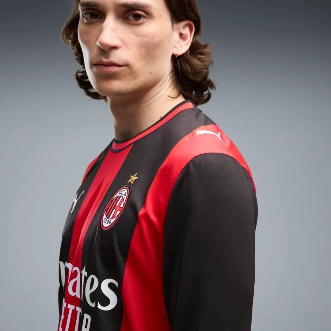 PUMA AC Milan Thuisshirt Lange Mouwen 2026-2027