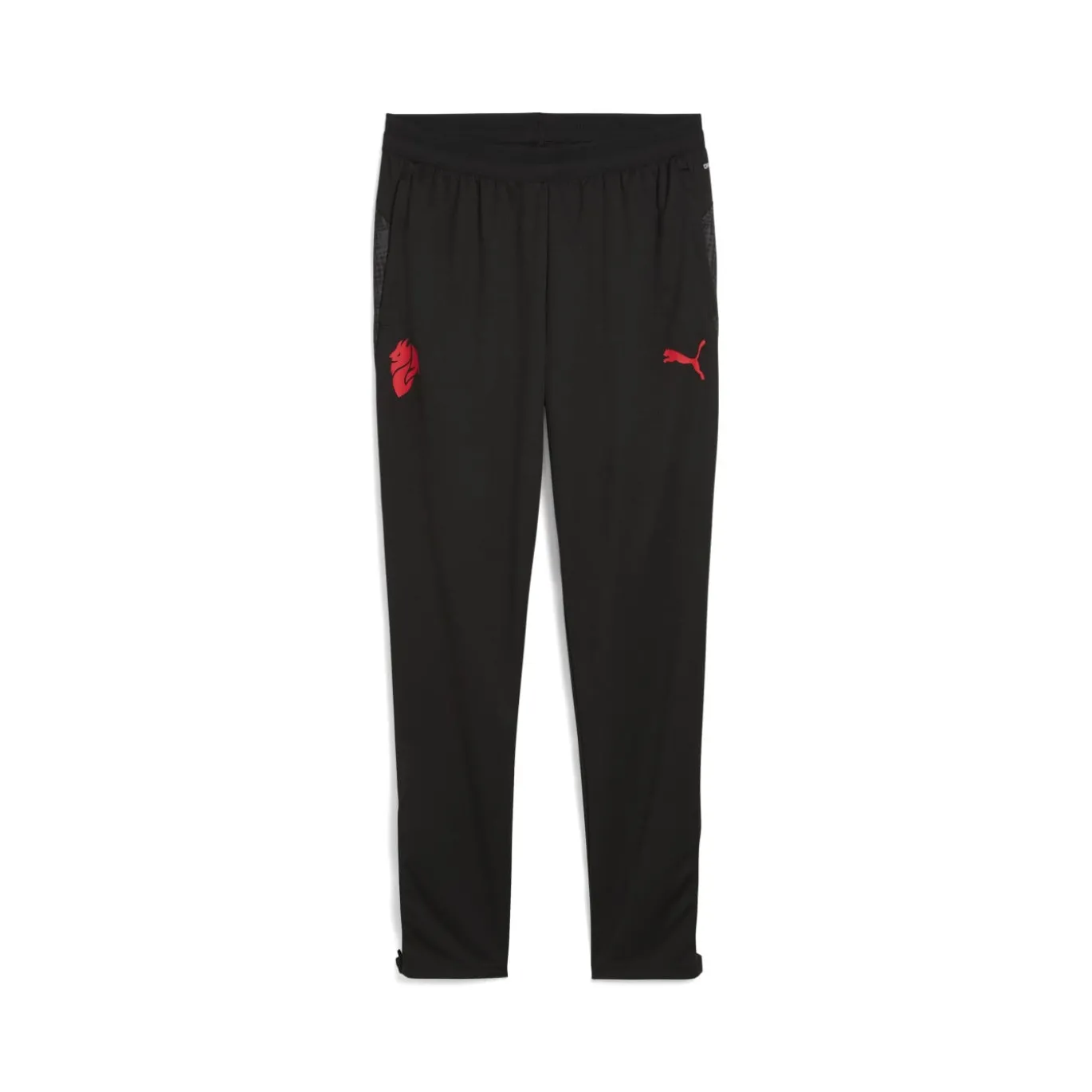 PUMA AC Milan Trainingsbroek 2025-2026 Zwart Rood