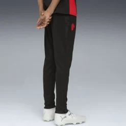 PUMA AC Milan Trainingsbroek 2025-2026 Kids Zwart Rood