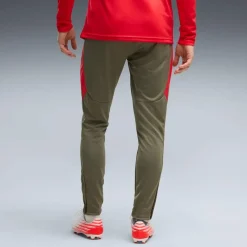 PUMA AC Milan Trainingsbroek 2026-2027 Donkergroen Rood Wit