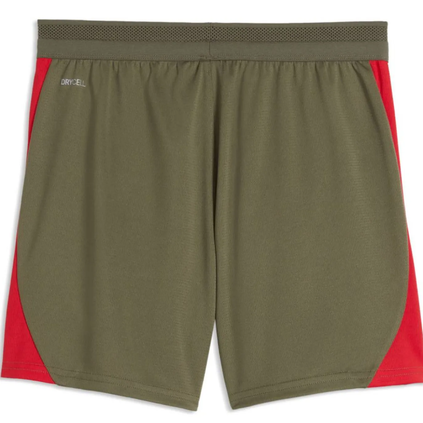 PUMA AC Milan Trainingsbroekje 2026-2027 Kids Donkergroen Rood Wit