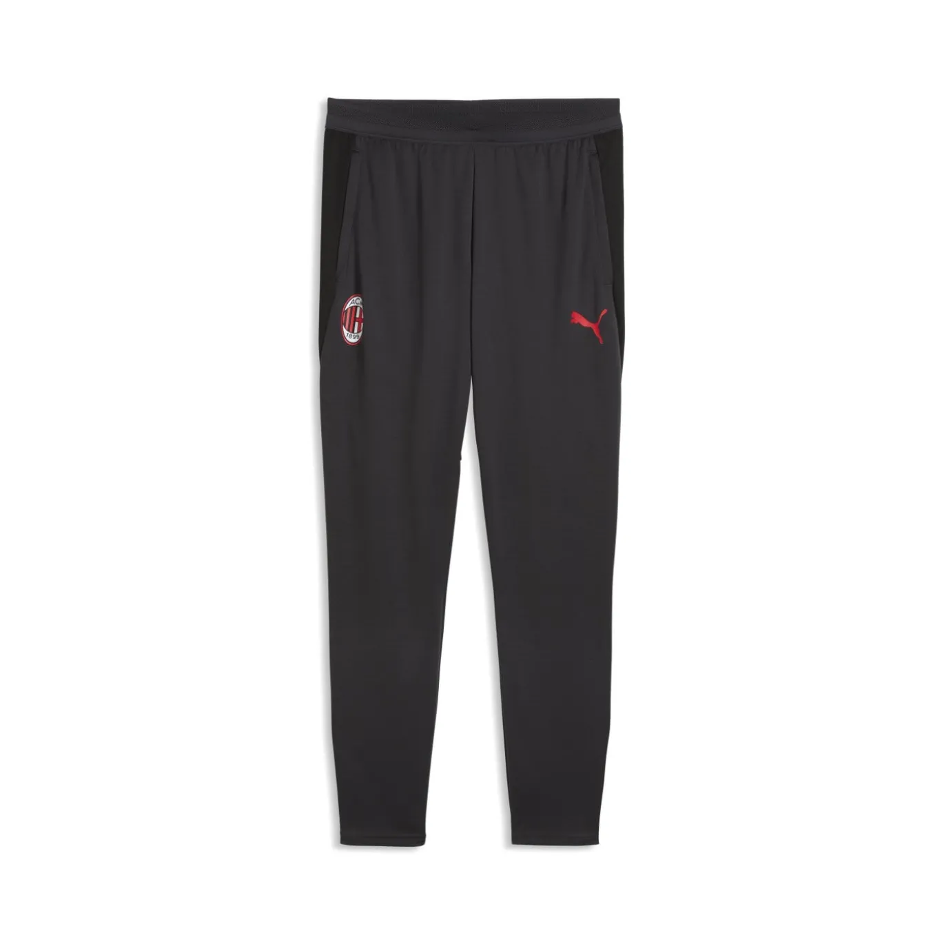PUMA AC Milan Trainingspak 1/4-Zip 2026-2027 Donkergrijs Rood